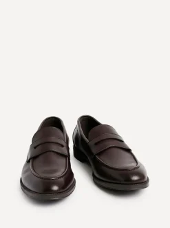 Linzi Aurelio Penny Loafers Brown Discount