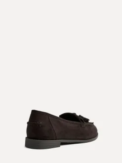 Linzi Rosemary Classic Slip-On Loafers With Tassel Detail Brown Outlet