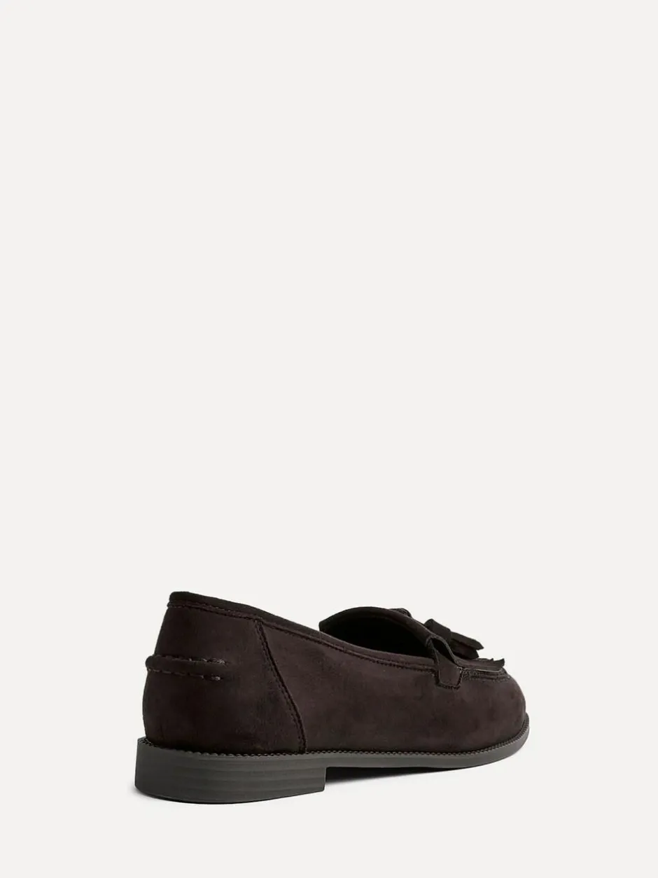 Linzi Rosemary Classic Slip-On Loafers With Tassel Detail Brown Outlet