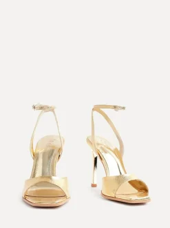 Linzi Jazz Stiletto High Heels Gold New