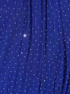 Lipsy Cobalt Blue Sparkle Halter Party Jumpsuit (5-16yrs) Discount