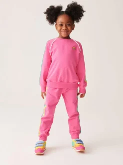 Little Bird by Jools Oliver Sweatshirt and Joggers Set Pink Outlet