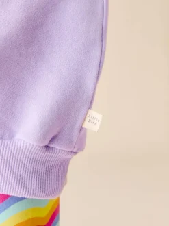 Little Bird by Jools Oliver 2 Piece Jumper and Leggings Set Lilac Purple Butterfly Discount