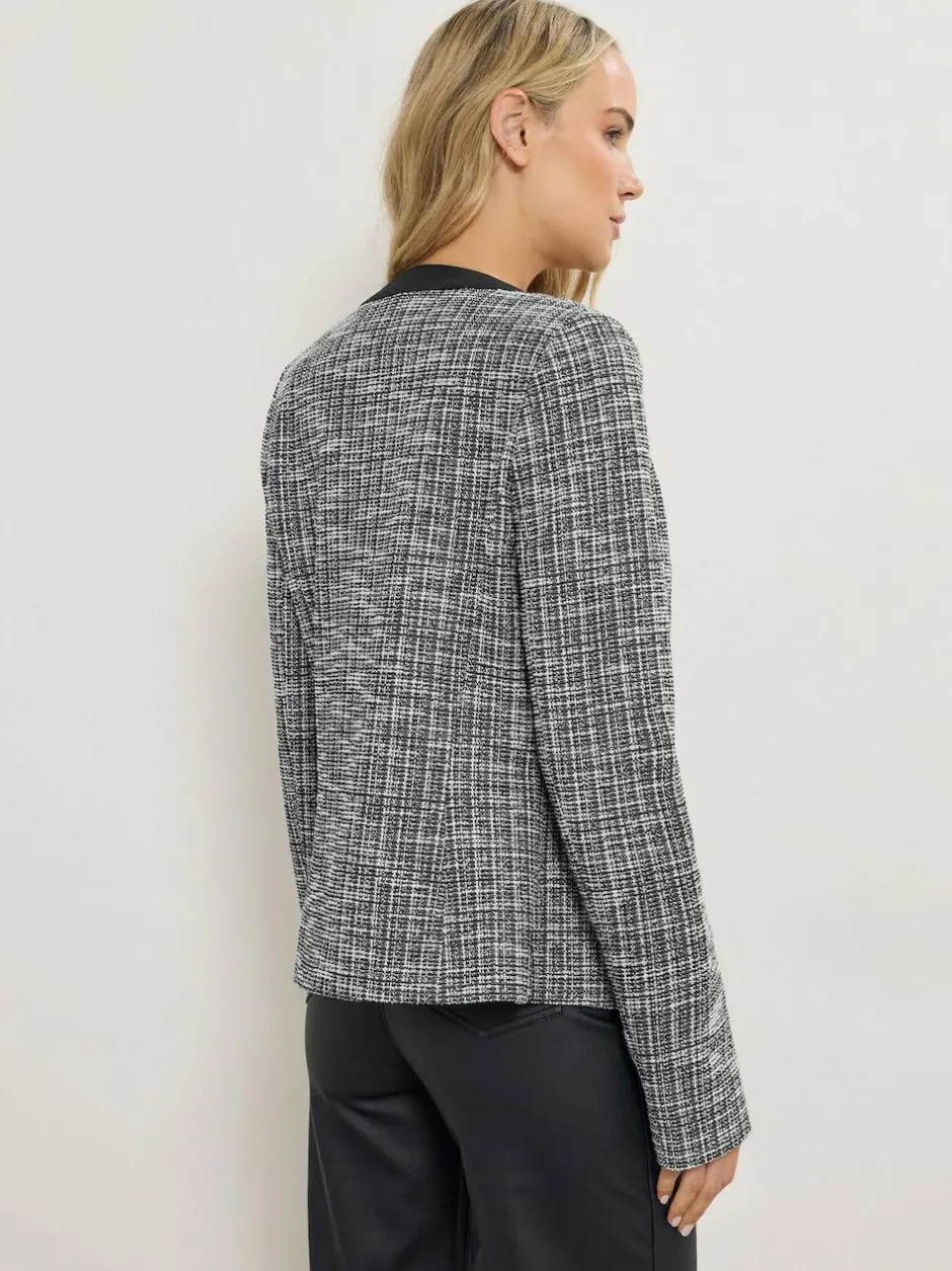 Long Tall Sally Black Boucle Jacket Outlet