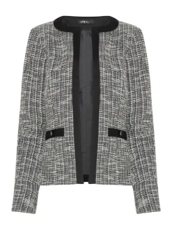 Long Tall Sally Black Boucle Jacket Outlet