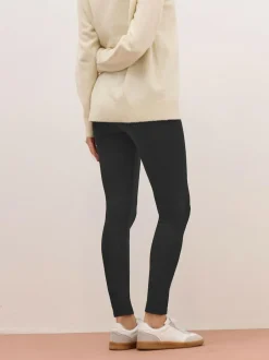 Long Tall Sally Black Cotton Stretch Leggings Online