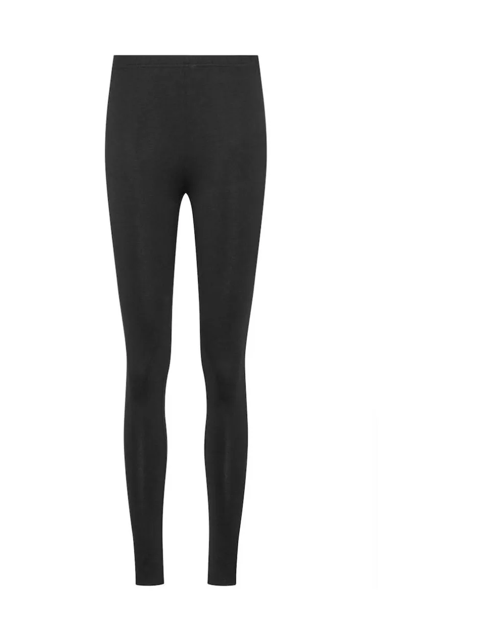 Long Tall Sally Black Cotton Stretch Leggings Online