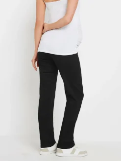 Long Tall Sally Black Maternity Lift & Shape Slim Leg Jeans Best