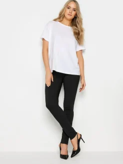 Long Tall Sally Black Stretch Skinny Trousers Outlet