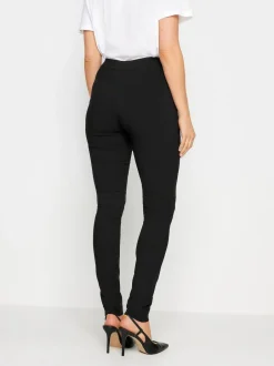 Long Tall Sally Black Stretch Skinny Trousers Outlet