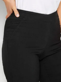Long Tall Sally Black Stretch Skinny Trousers Outlet