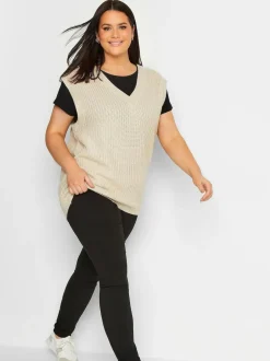 Long Tall Sally Black Stretch Skinny Trousers Outlet