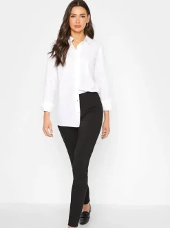 Long Tall Sally Black Stretch Skinny Trousers Outlet