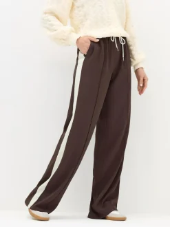 Long Tall Sally Wide Leg Trousers Brown Online