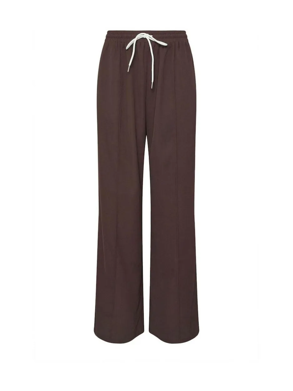 Long Tall Sally Wide Leg Trousers Brown Online