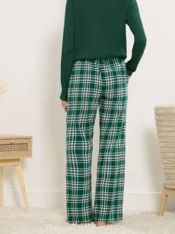 Long Tall Sally Check Pyjamas Green Sale