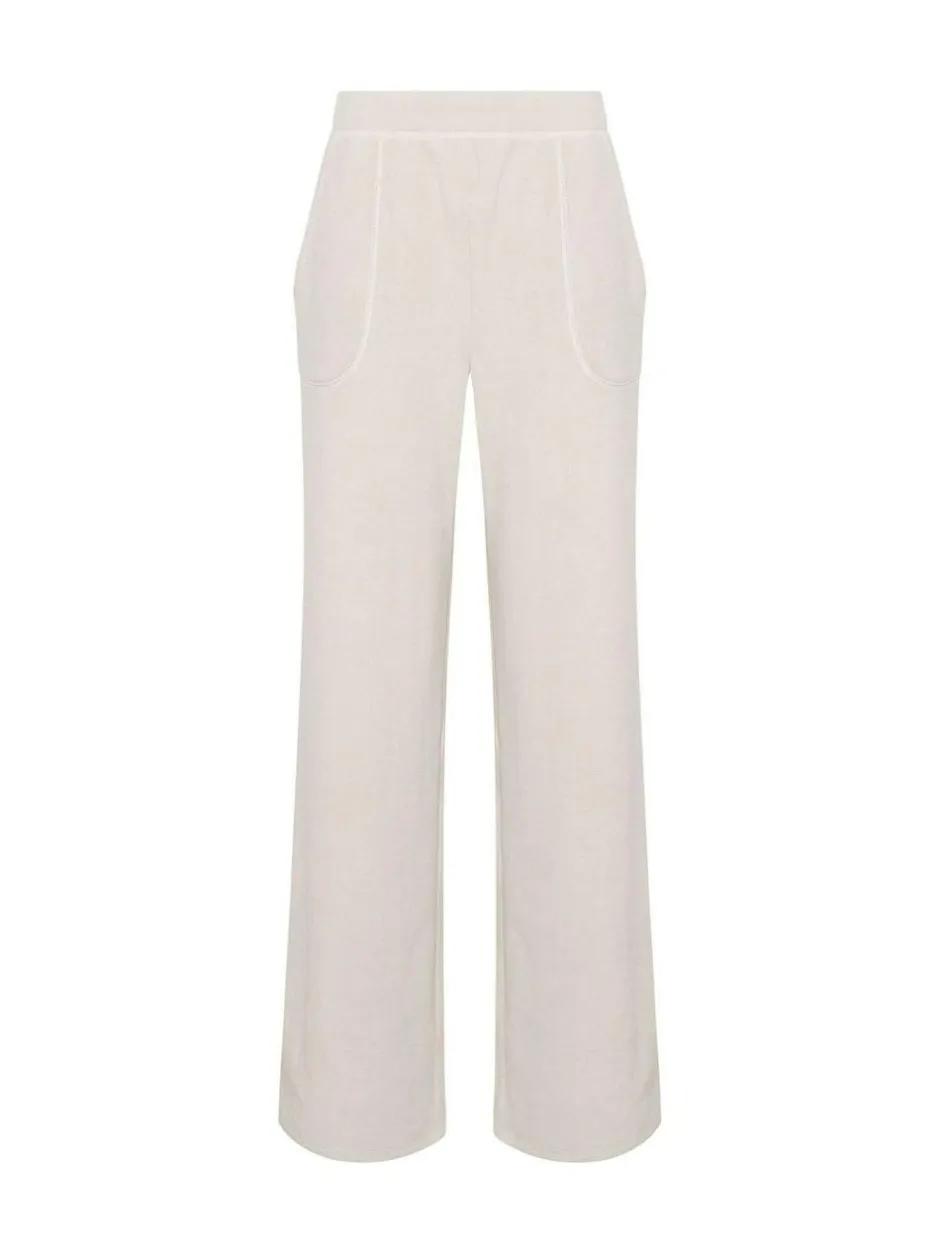 Long Tall Sally Microfleece Joggers White Best
