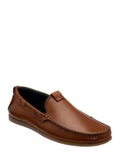 Lotus Casual Slip On Driving Shoes Light Brown Discount