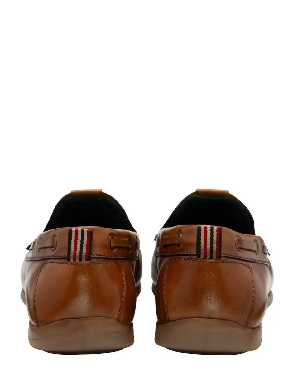 Lotus Casual Slip On Driving Shoes Light Brown Discount
