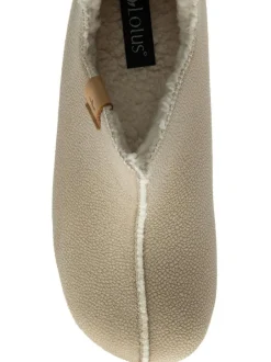 Lotus Natural Textile Bootie Slippers Hot