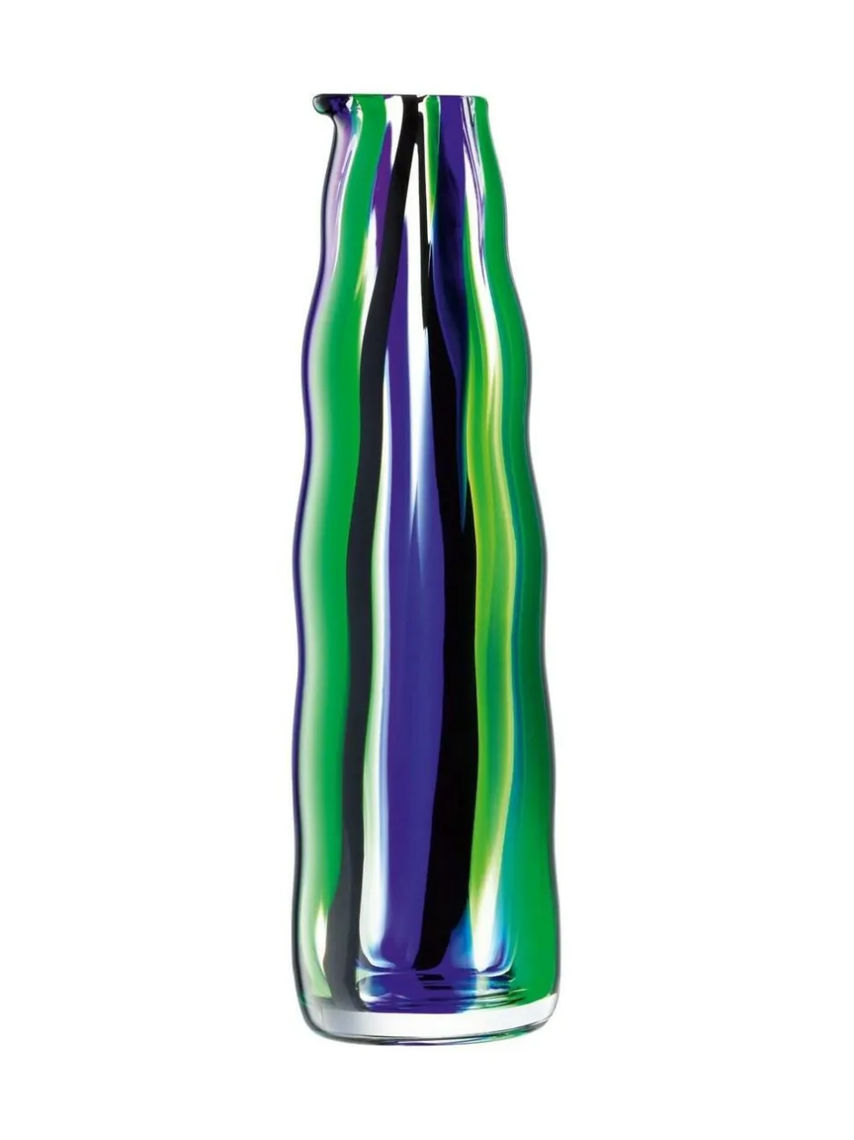 LSA International Folk Carafe Glass 1L Blue Discount