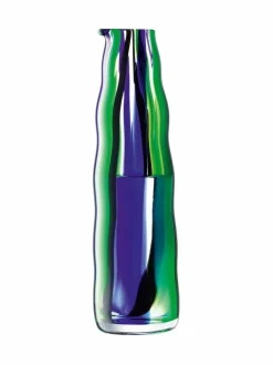 LSA International Folk Carafe Glass 1L Blue Discount