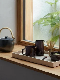 LSA International Set of 2 Collective Coffee and Tea Cups 260ml Chocolate Brown Discount