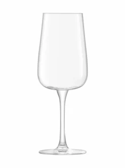 LSA International Set of 2 Clear Arc Flute Glasses 280ml Outlet