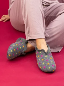 Lunar Full Slippers Grey Sale