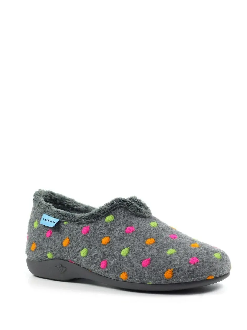 Lunar Full Slippers Grey Sale