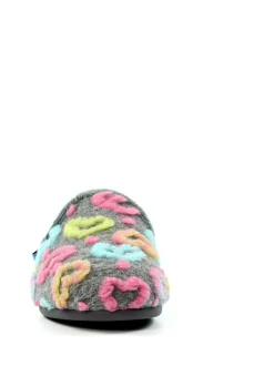 Lunar Mule Slippers Grey