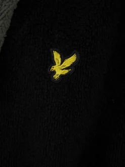 Lyle & Scott Adrian Bathrobe Black Chrome Online