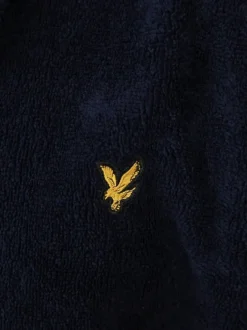 Lyle & Scott Denim Blue Dressing Gown Clearance