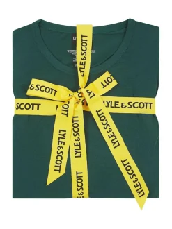 Lyle & Scott Green Cash Loungewear Set Best