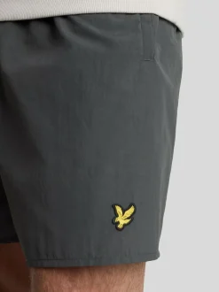Lyle & Scott Plain Swim Shorts Grey Discount