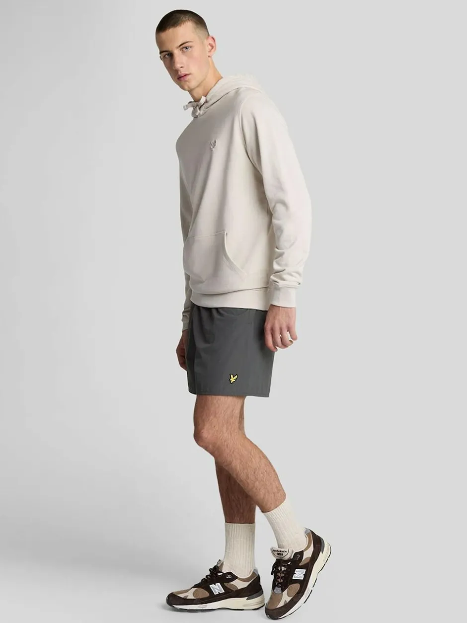 Lyle & Scott Plain Swim Shorts Grey Discount