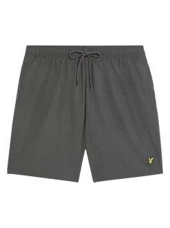 Lyle & Scott Plain Swim Shorts Grey Discount