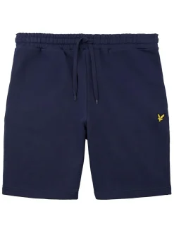 Lyle & Scott Cotton Jersey Shorts Navy Sale