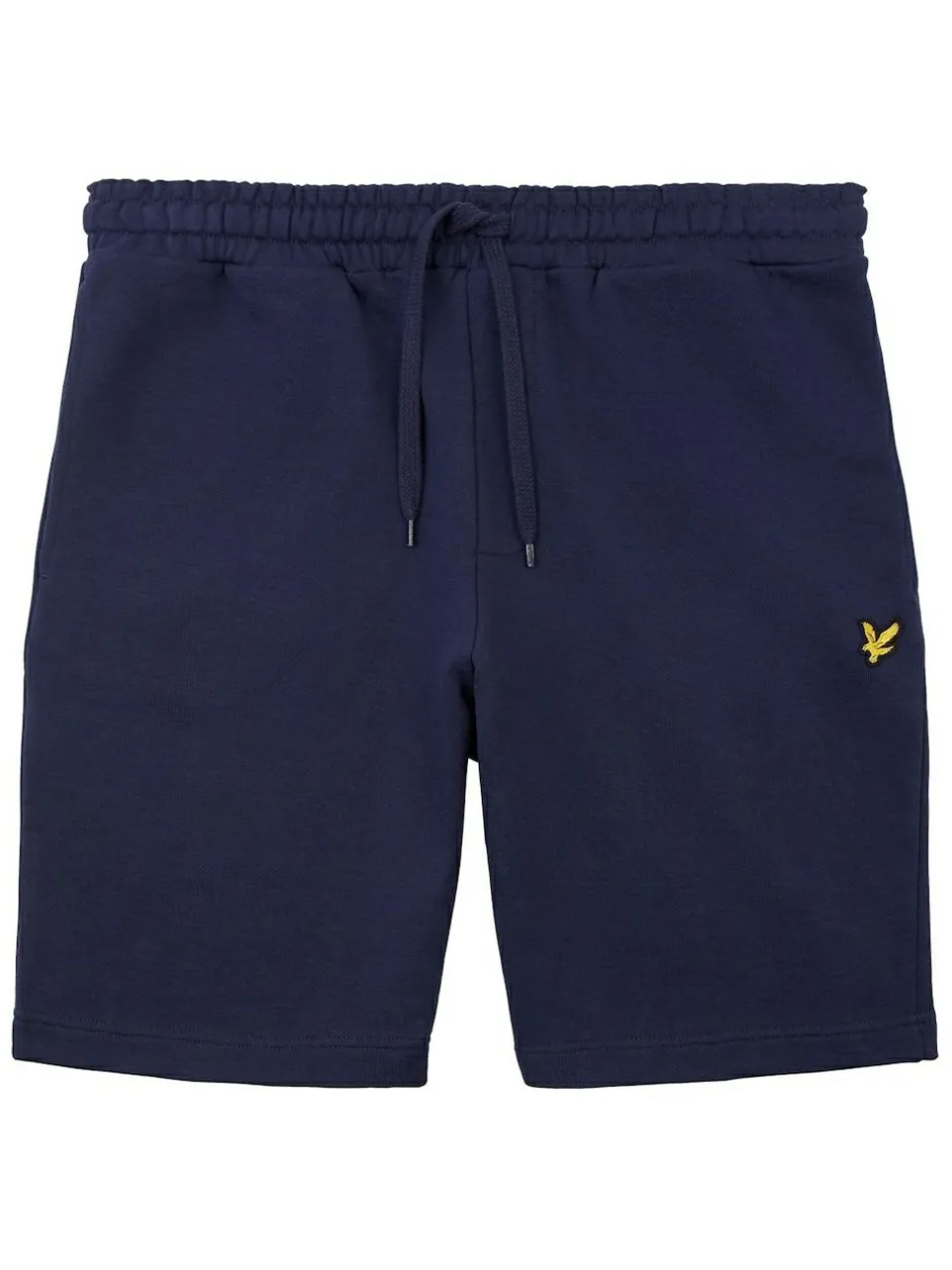 Lyle & Scott Cotton Jersey Shorts Navy Sale