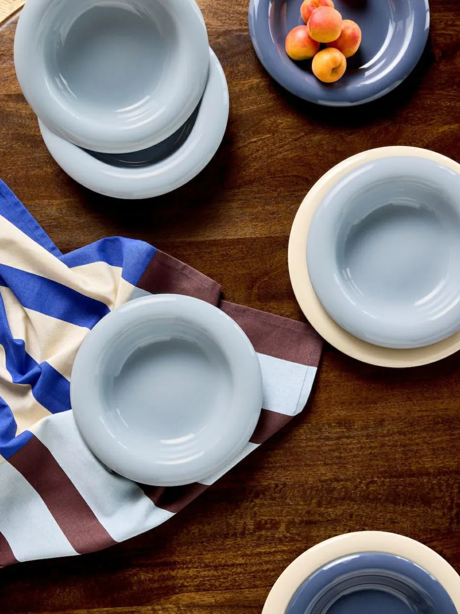MADE.COM Set of 4 Blue Quell Pasta Bowls