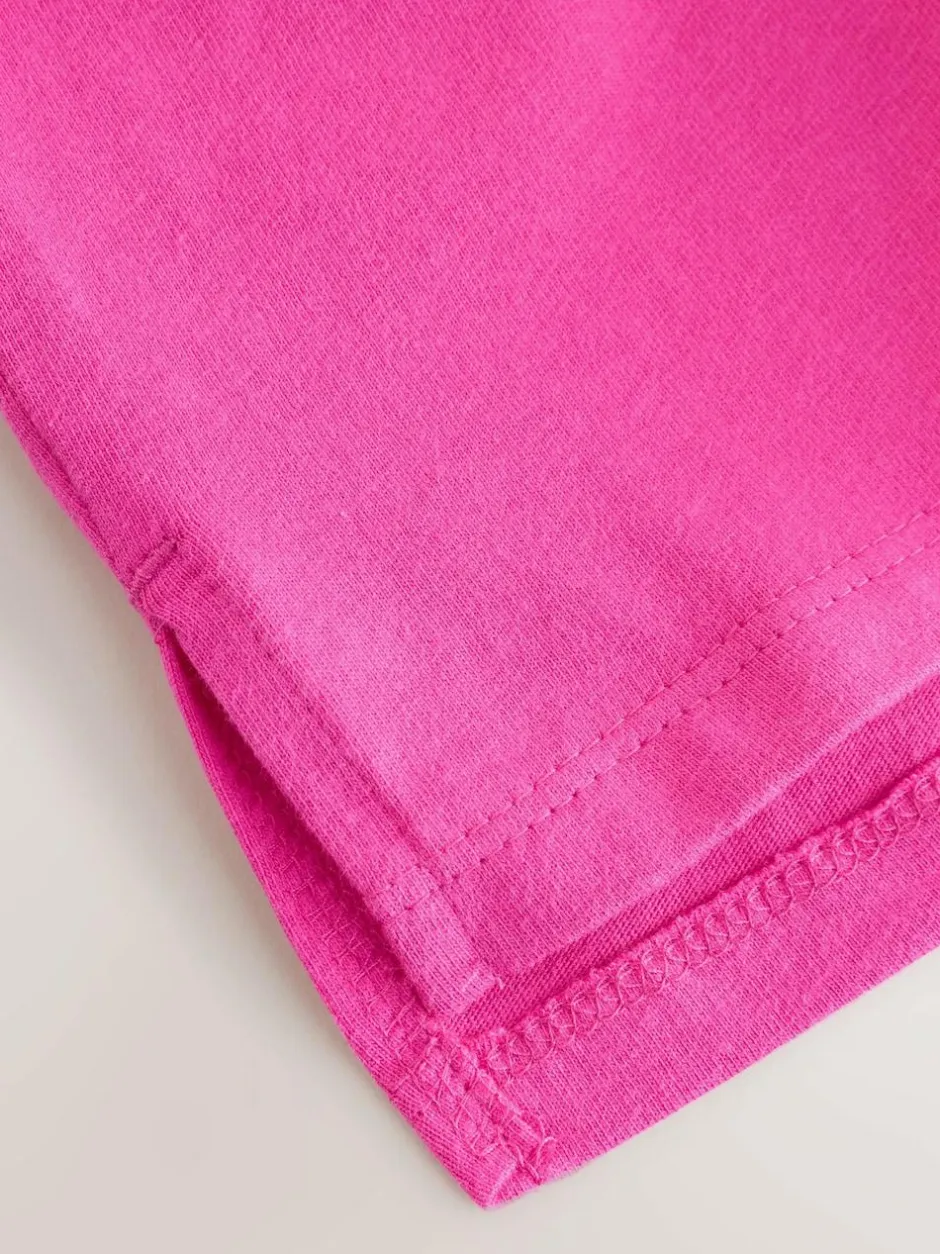 Next Oversized T-Shirt (3-16yrs) Magenta Pink New
