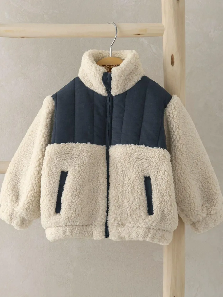 Mamas & Papas 100% Cotton Jacket Blue Discount