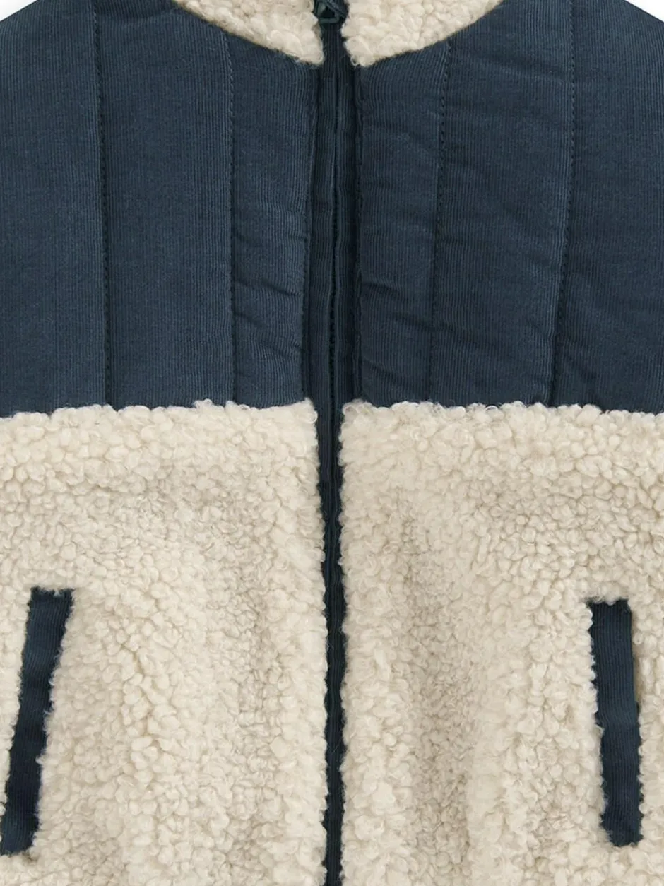 Mamas & Papas 100% Cotton Jacket Blue Discount