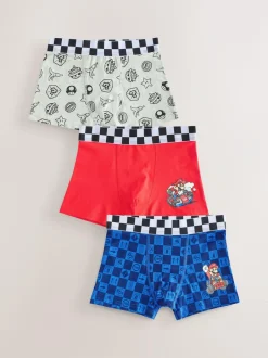 Next Mario Trunks 3 Pack (3-12yrs)