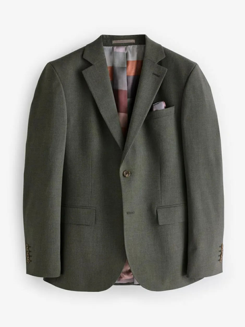 Next Slim Fit Motionflex Stretch Suit Jacket Marl Green Online