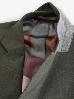 Next Slim Fit Motionflex Stretch Suit Jacket Marl Green Online