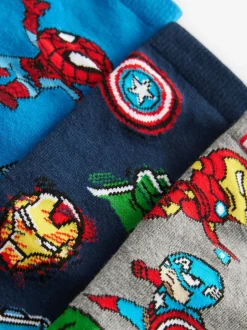 Next Marvel Avengers Superhero Cotton Rich Socks 3 Pack Online