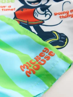Next Rash Vest and Swim Shorts Set (3mths-7yrs) Mickey Clearance