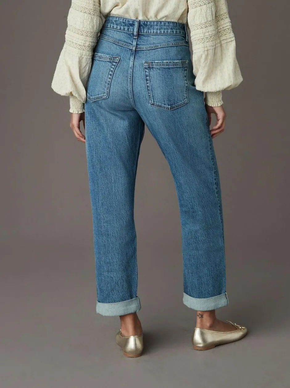 Next Boyfriend Jeans Mid Blue Online