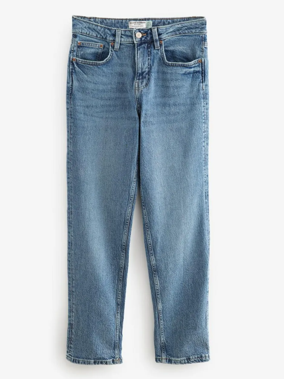 Next Boyfriend Jeans Mid Blue Online